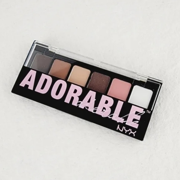 NYX The Adorable 6 Shade Shadow Palette TAS01 - Picture 3 of 5